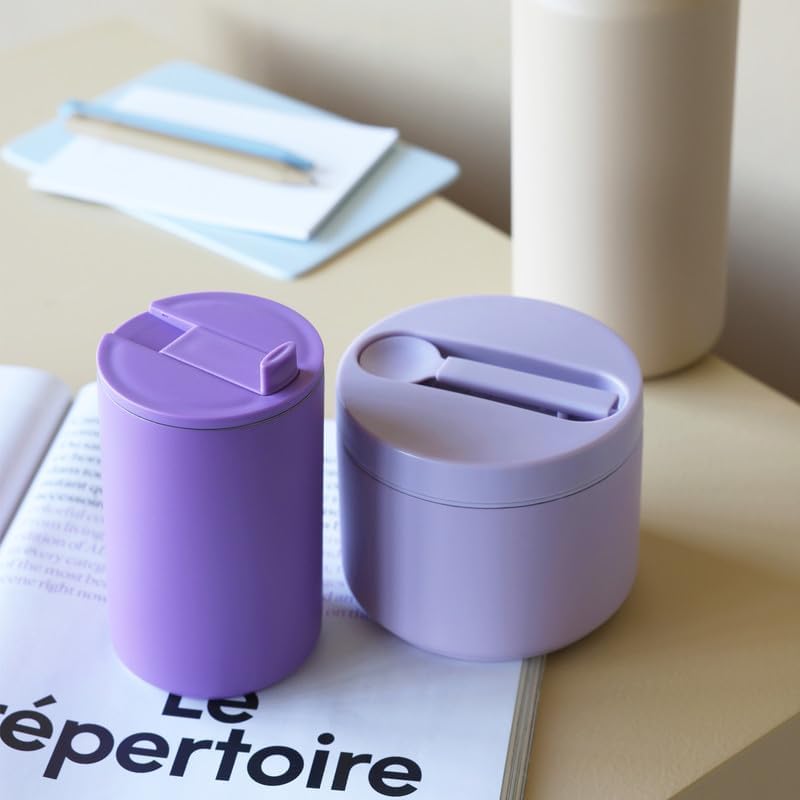 Thermobehälter für Unterwegs, 520 ml Lavendel