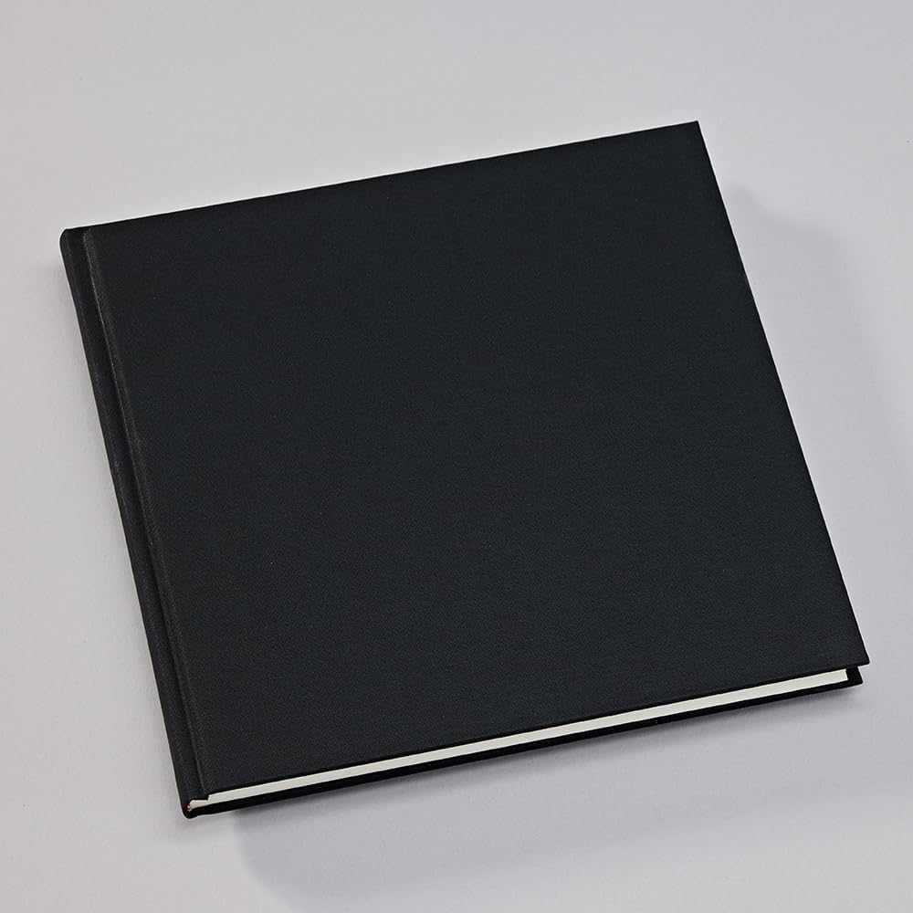 Gästebuch zum Selbstgestalten, black