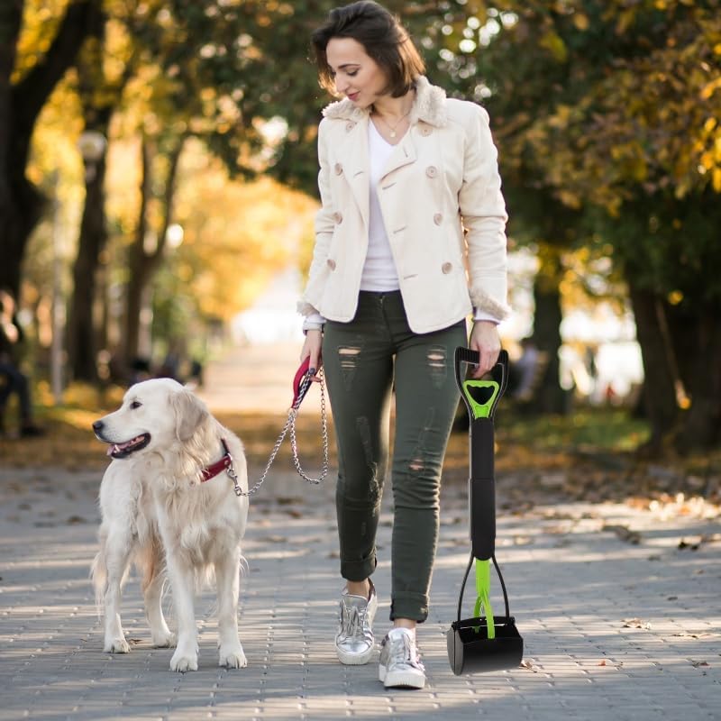 Hundekotschaufel mit langem Griff, 80 cm