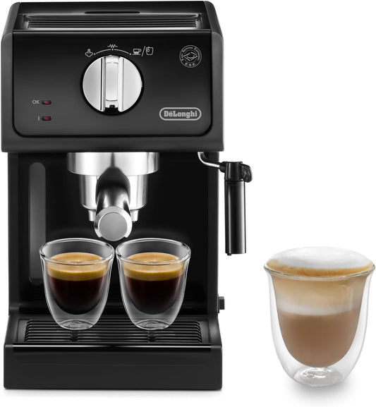 Espressomaschine ECP 31.21 mit Siebträger und Milchschaumdüse, Espressomaschine