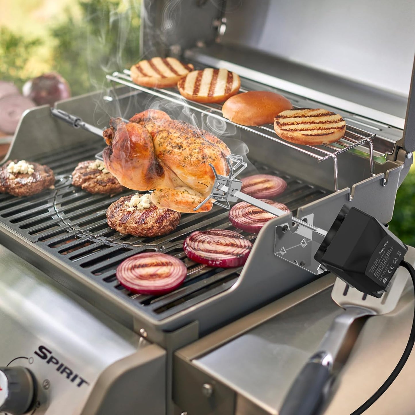 Grillspiess-Set für Weber Spirit Spirit I & II 200/300 Serie