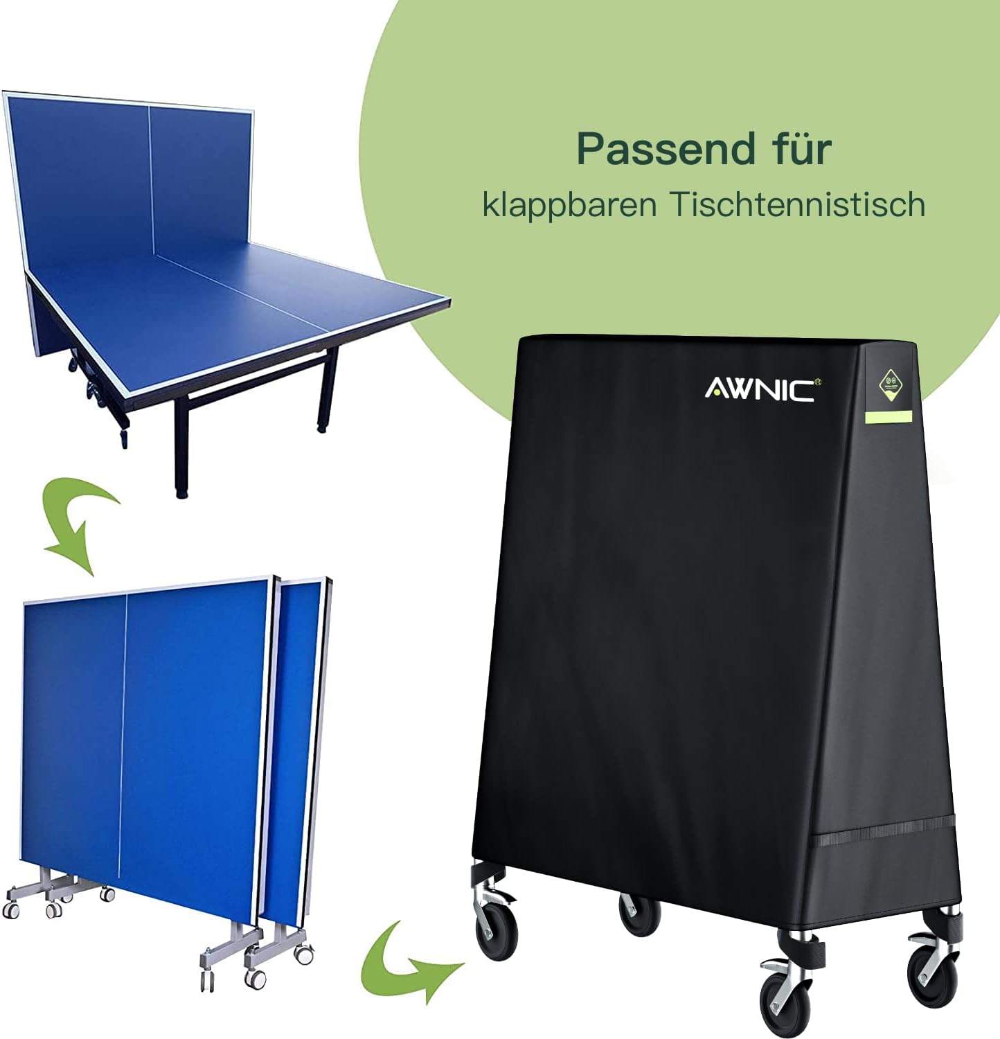 Tischtennisplatte Abdeckung