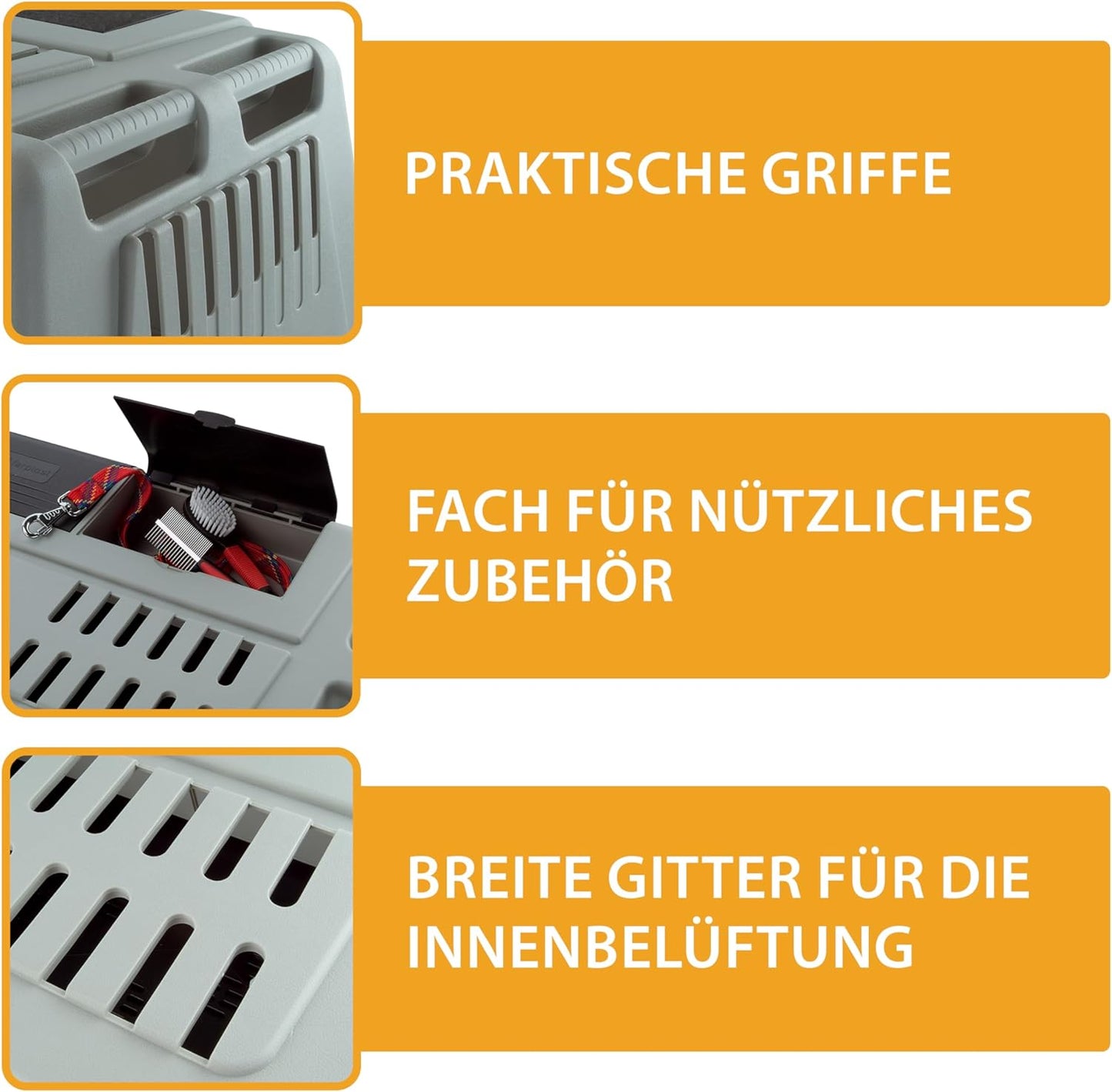 Auto-Hundetransportbox Atlas Car Scenic, L 82 x B 51 x H 61 cm ATLAS CAR SCENIC