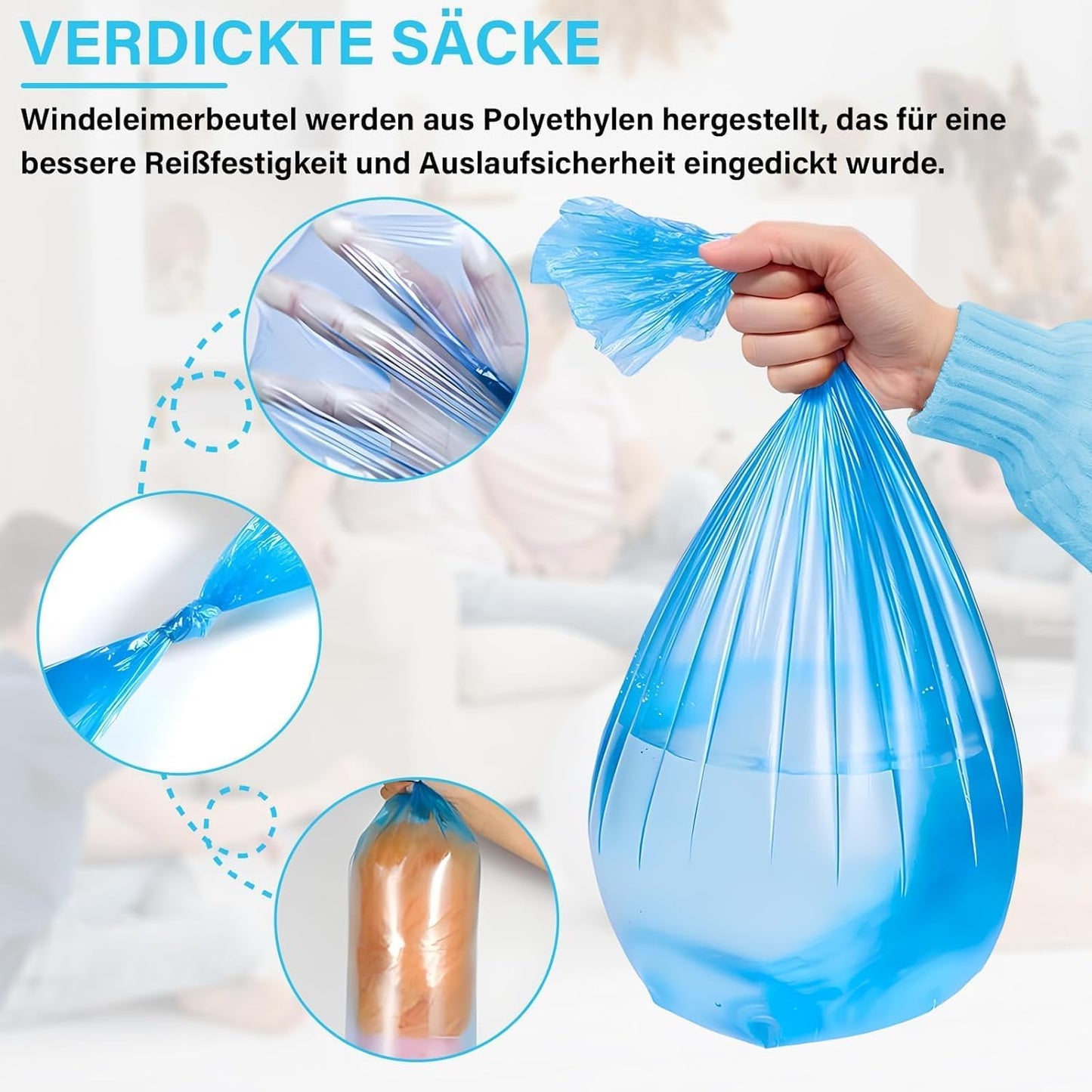 Windeleimer Nachfüllkassetten-Set (10 Stück), 10 Stück