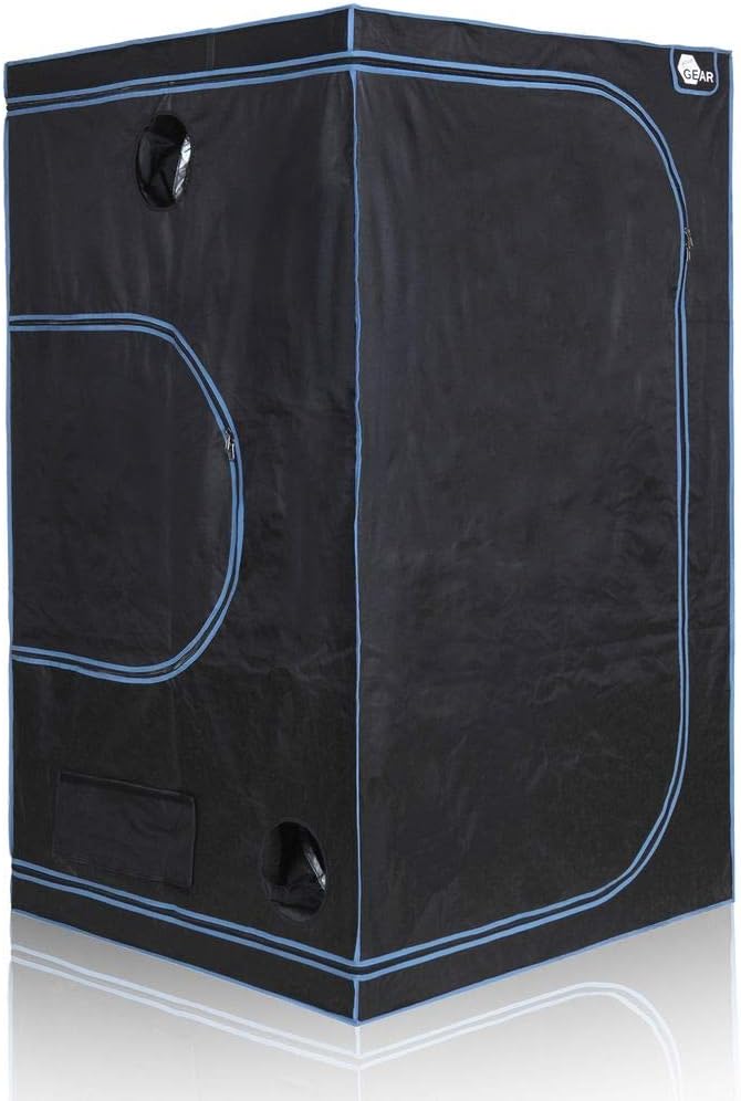 Growzelt Plantsville, 120x120x200 Cm / Schwarz
