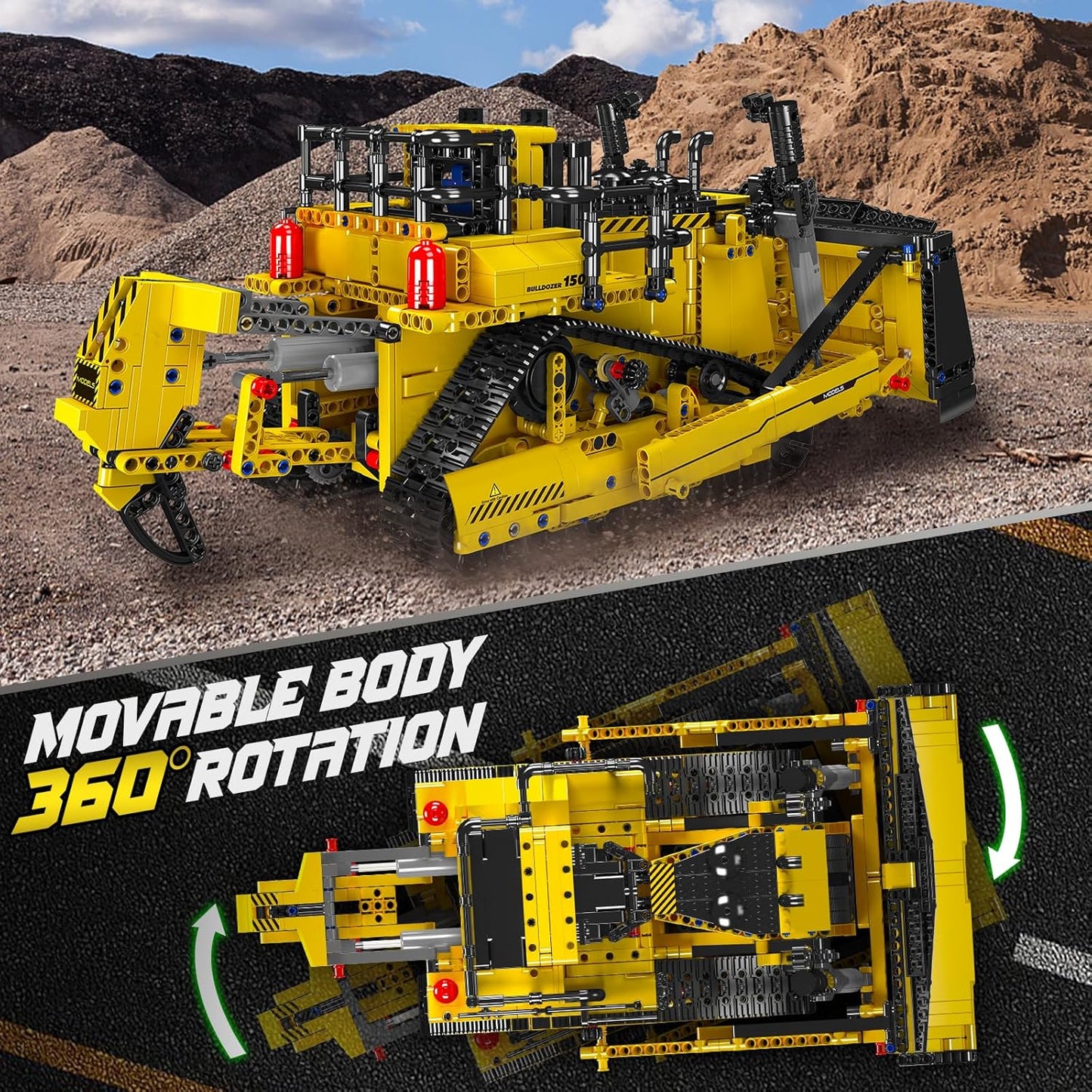 Technik RC-Bulldozer 15084, 15084