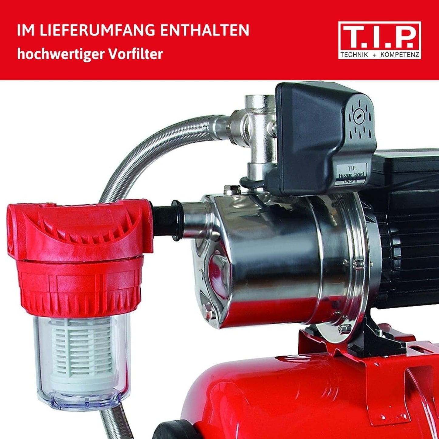 31144 Hauswasserwerk, Fördermenge 4.400 l/h mit Vorfilter
