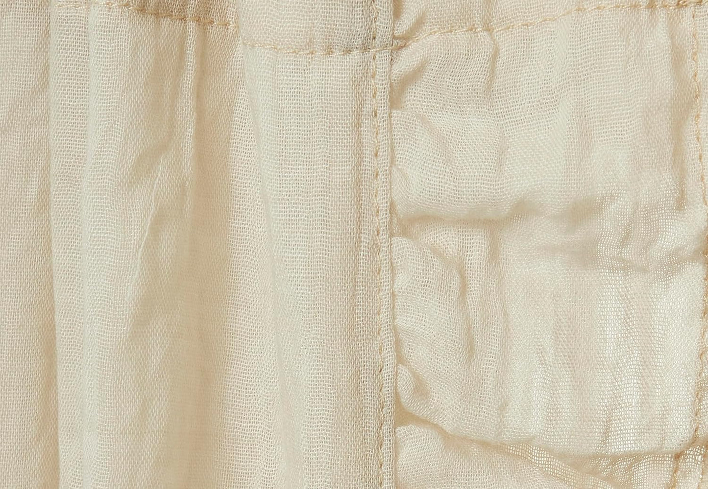 Betthimmel Vintage, Ruffle, Nougat 155 cm