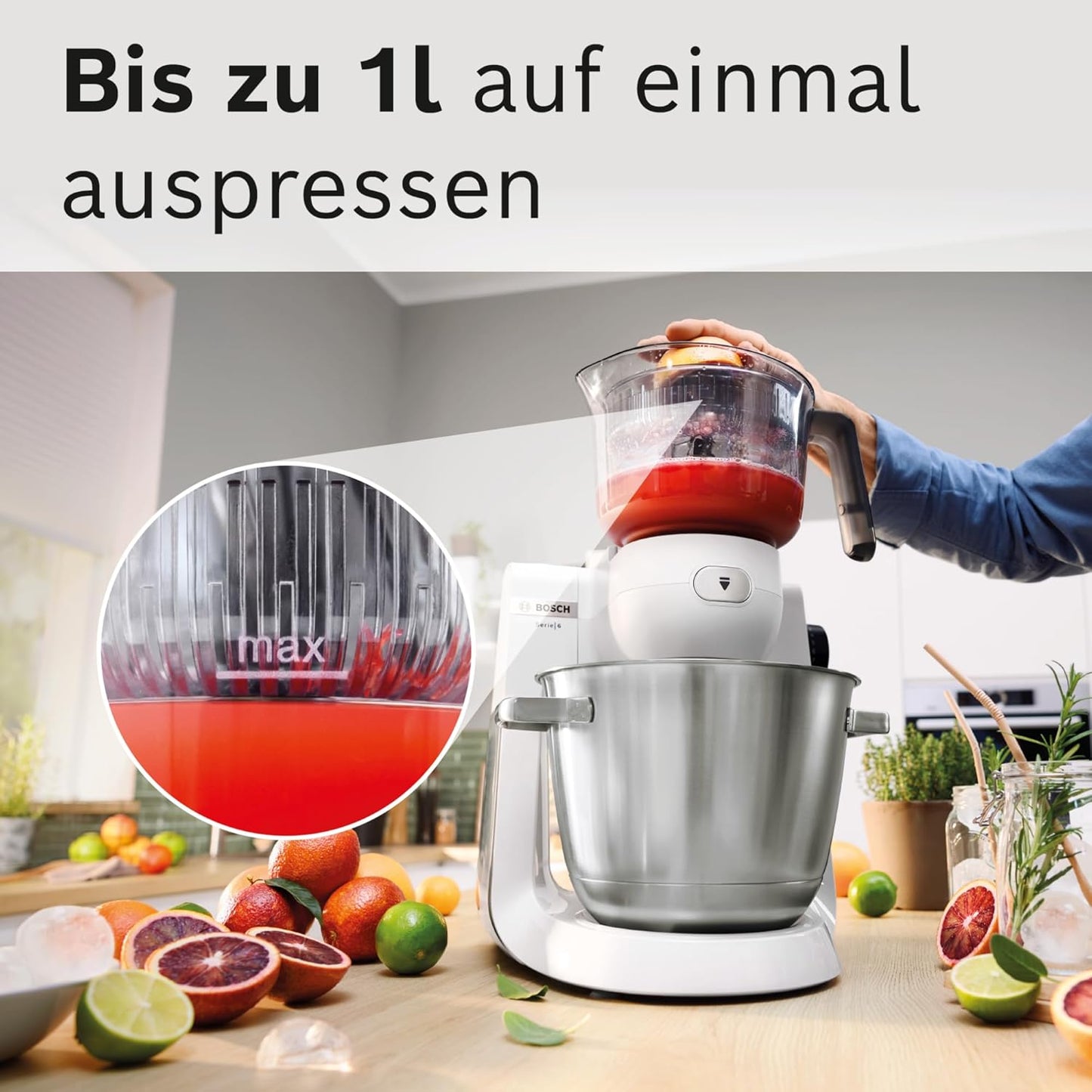 Zitruspresse für Küchenmaschine
