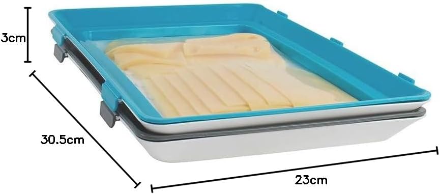 Aufschnittboxen-Set Click&Fresh, BPA-frei