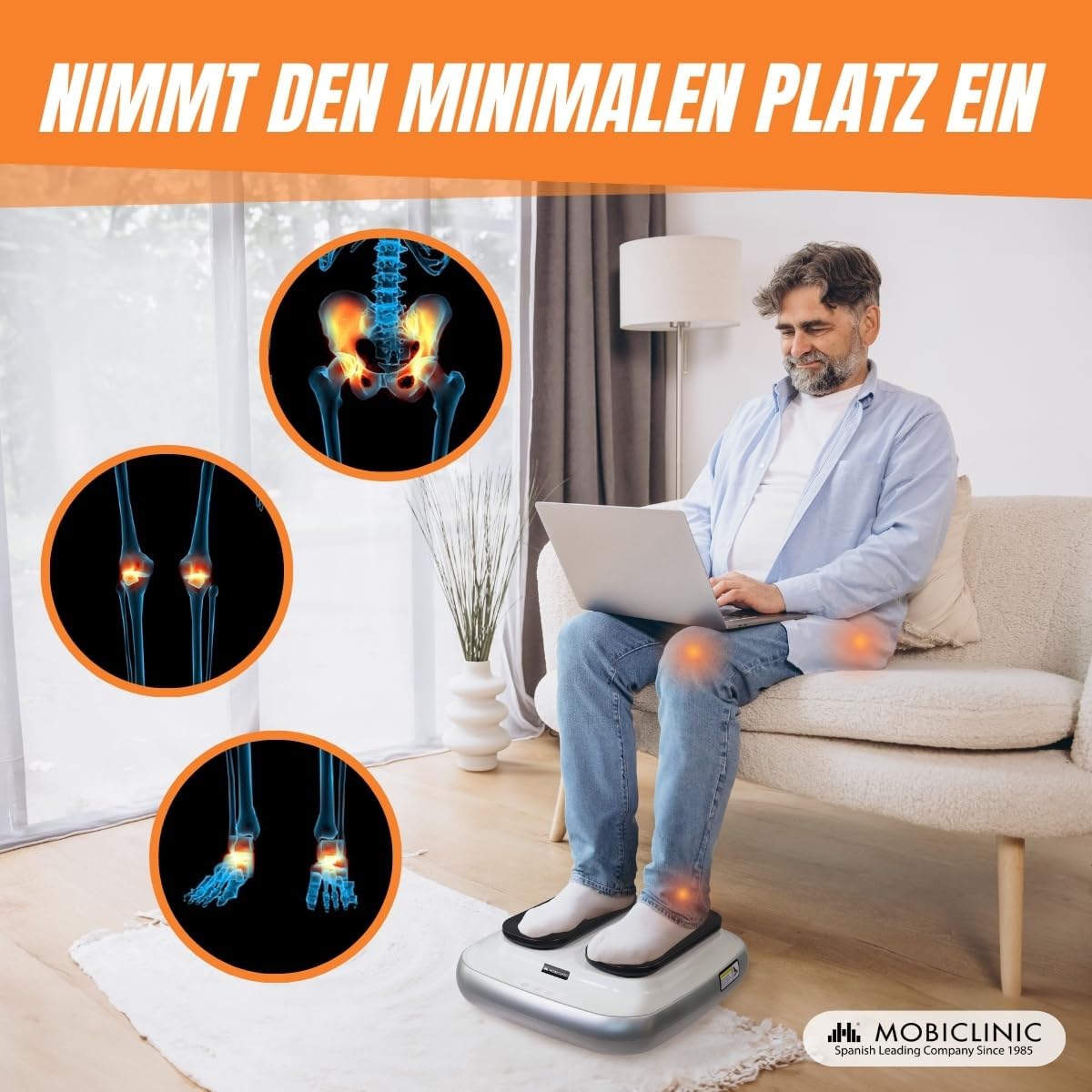 Legfit Beintrainer mit Fernbedienung und einstellbarer Geschwindigkeit