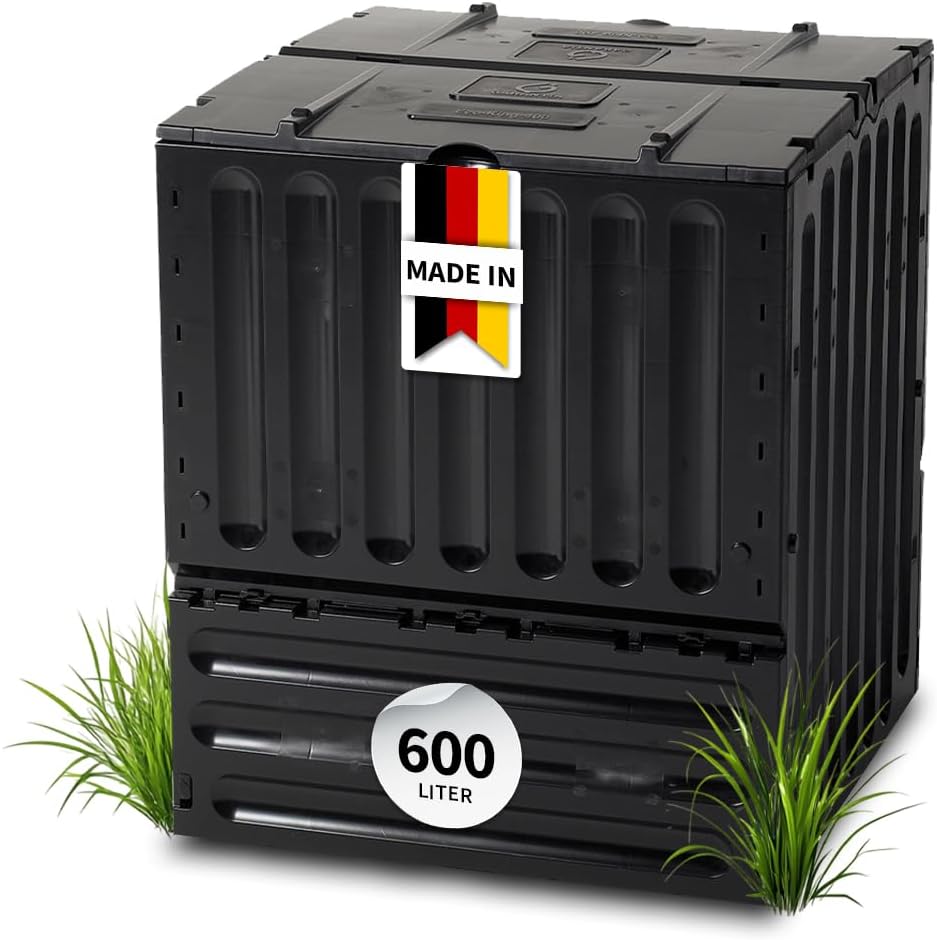 Eco-King Komposter, 600 L, Schwarz