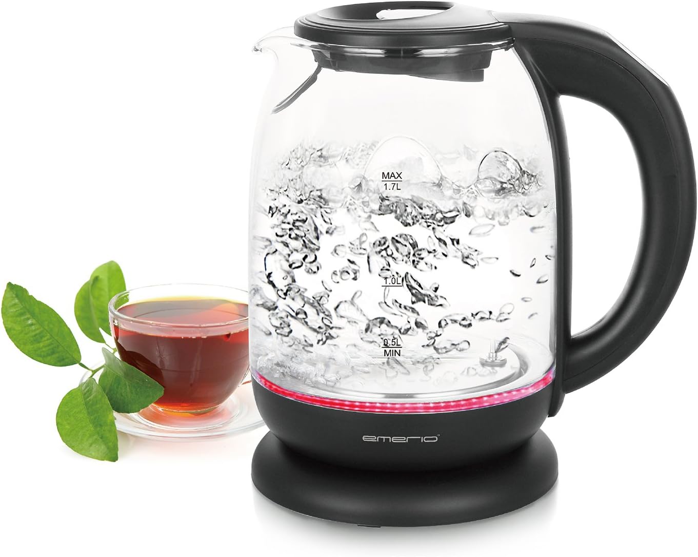 Wasserkocher mit Temperaturwahl (60-100°C), Single