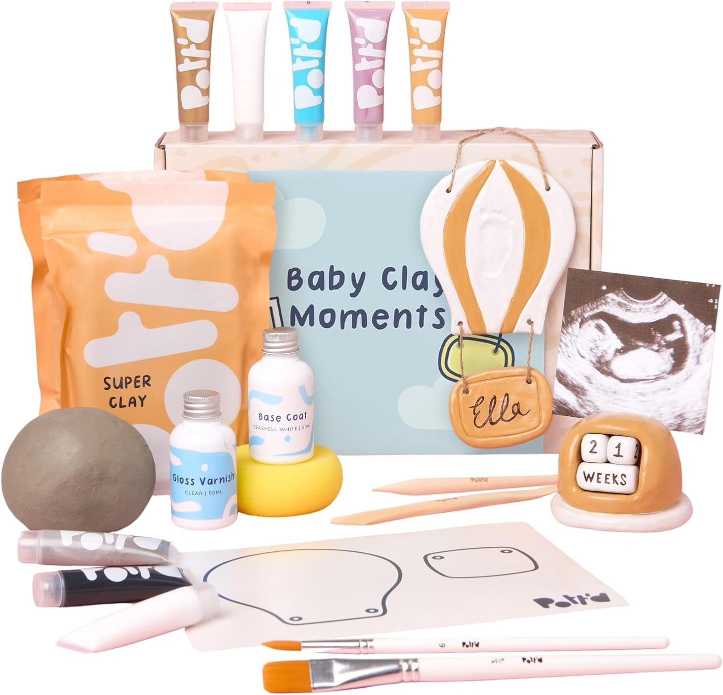 Töpfer-Set für Anfänger, Baby-Ton-Momente