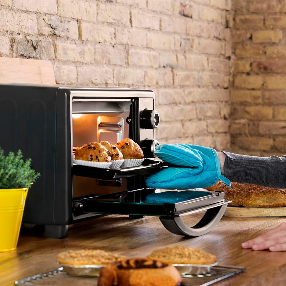 Kleinbackofen Bake and Toast 2300, 23 L Schwarz