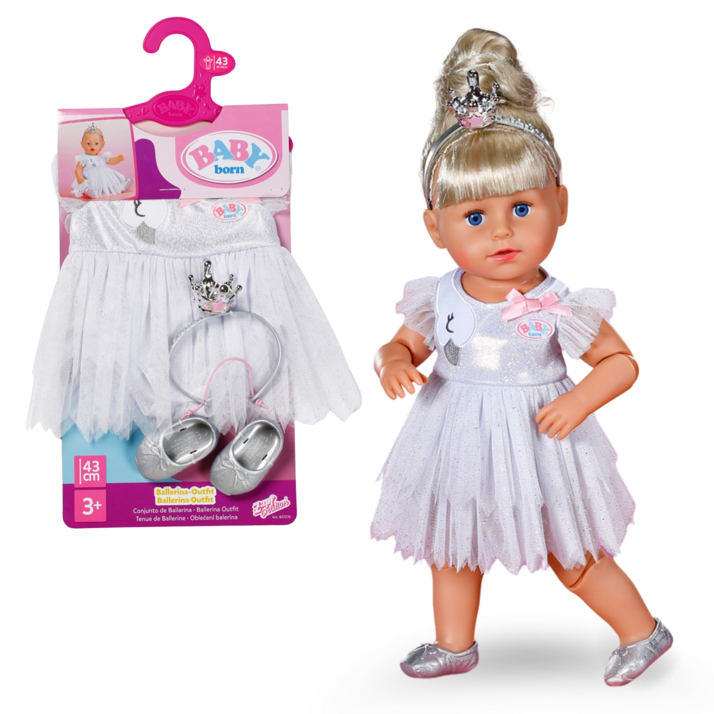 Ballerina-Outfit für Puppen