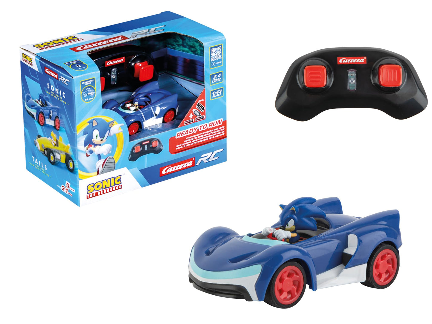 Team Sonic Racing Mini RC, 1:43