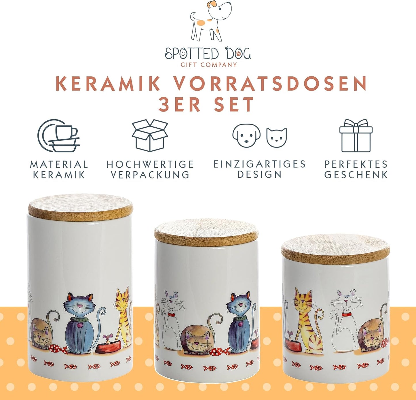 Vorratsdosen 3er Set