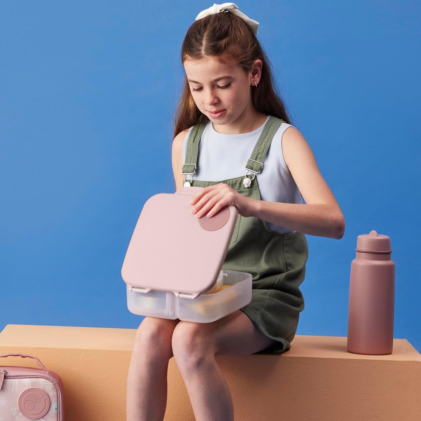 Bento-Brotdose mit herausnehmbarem Trenner, Blush Crush