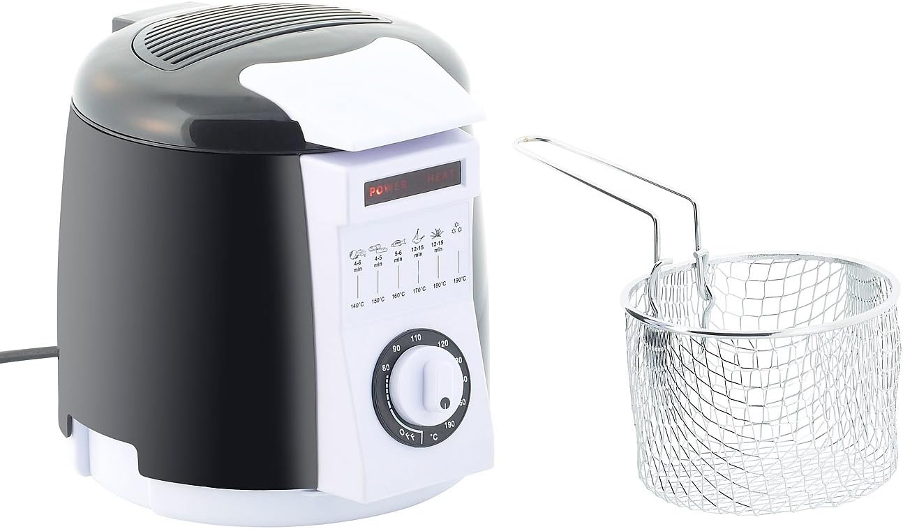Mini-Fritteuse mit Fondue-Set