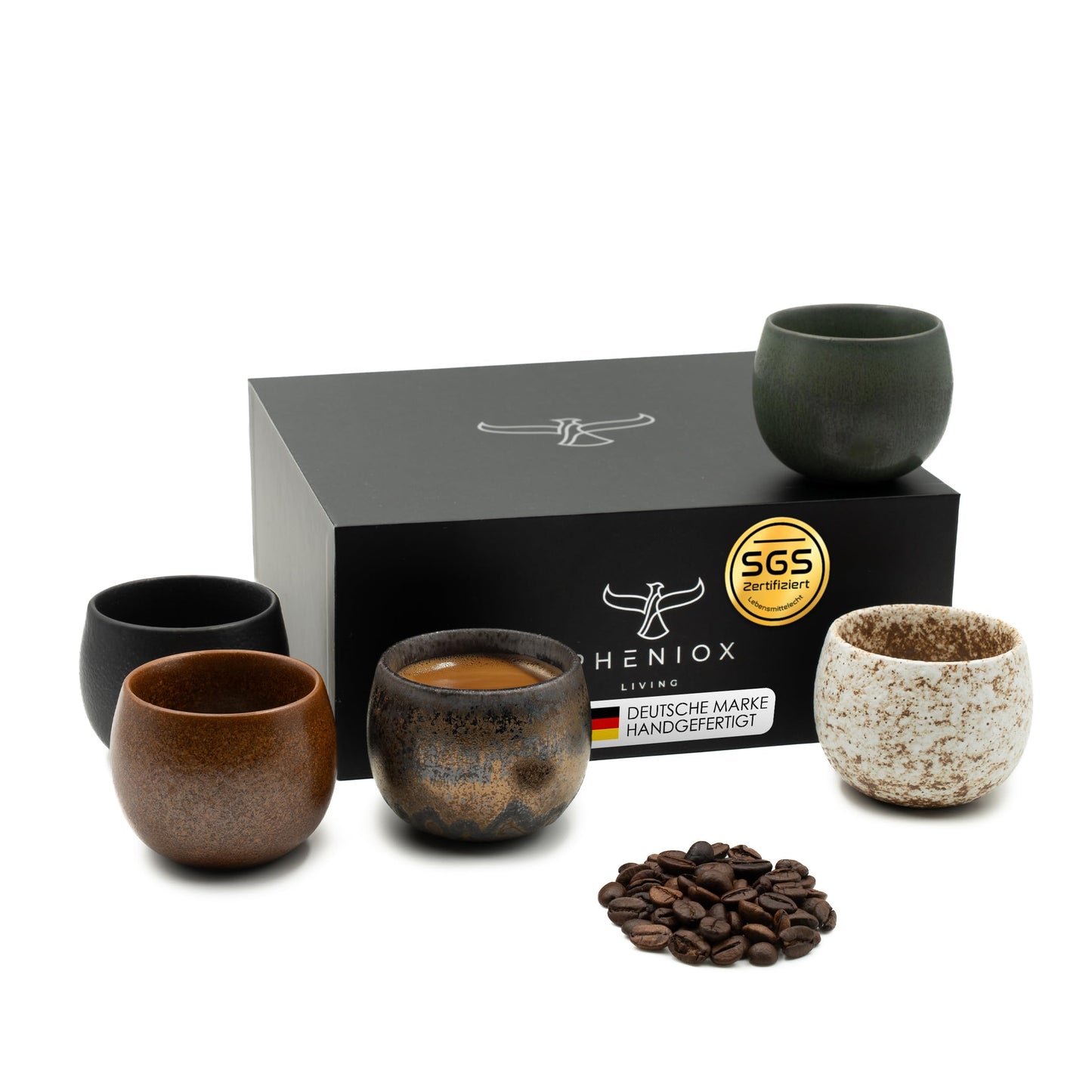 Espressotassen-Set Timeout Mini, 50 ml