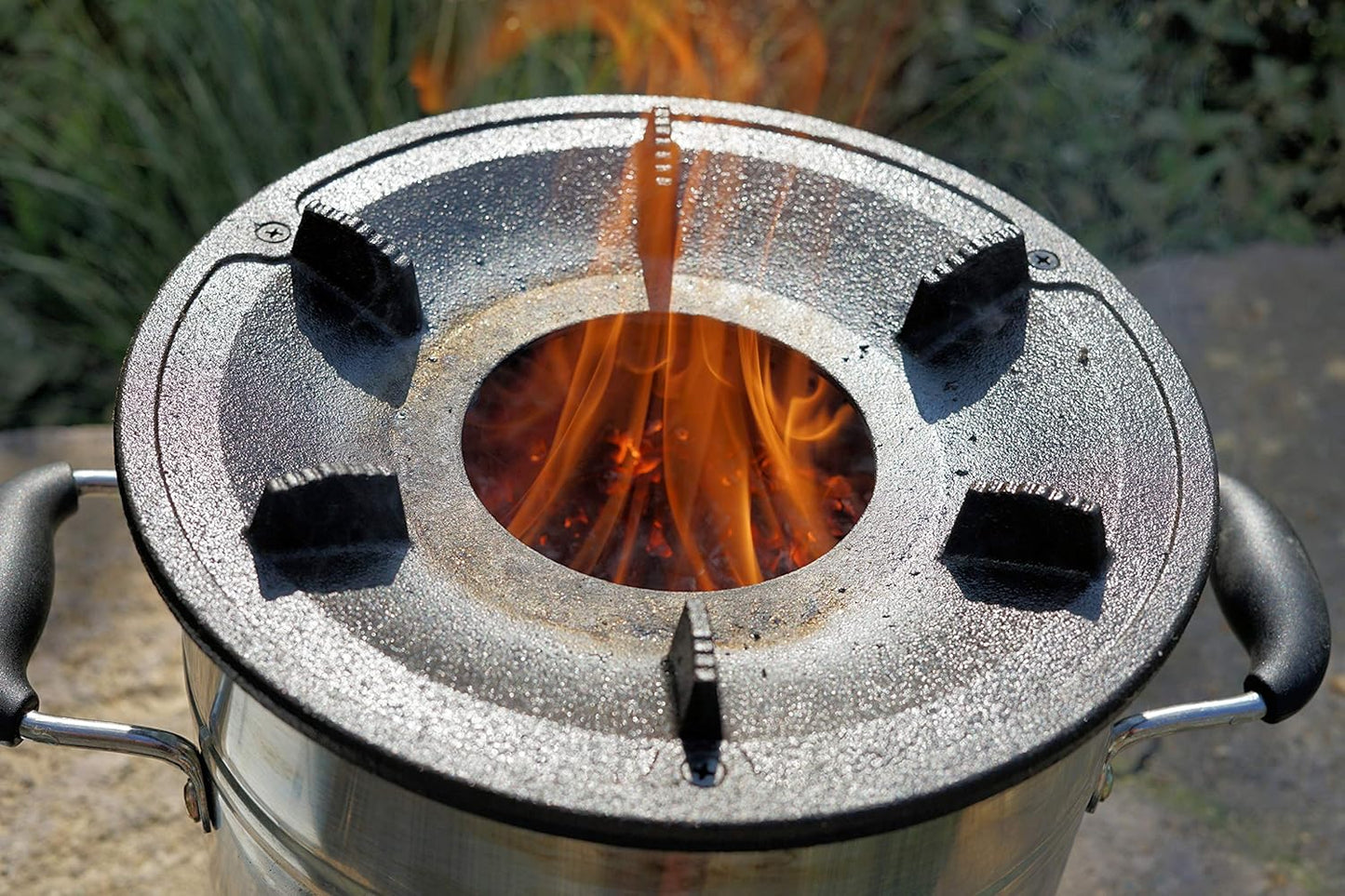 Raketenofen Rakete #3 mit USB-Gebläse