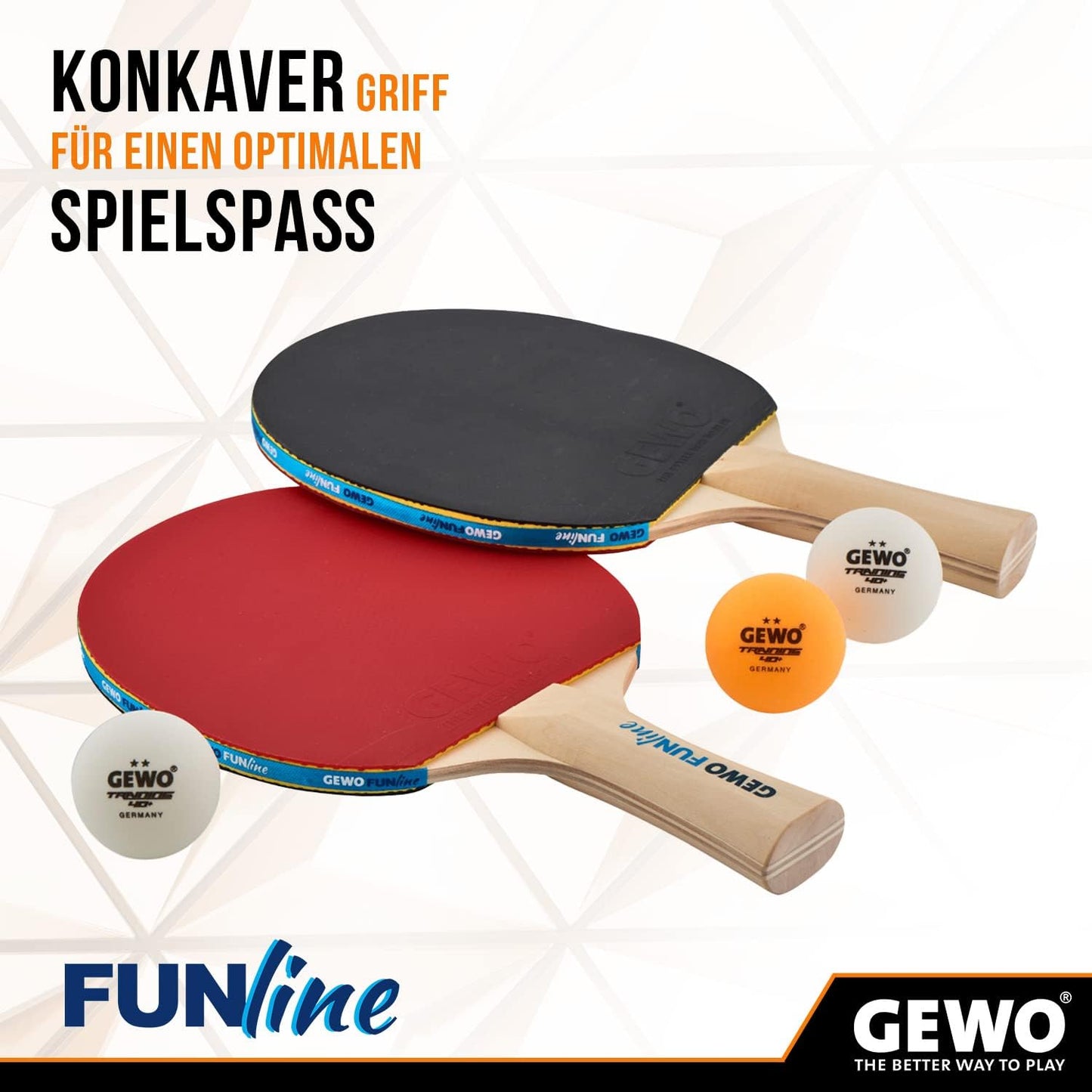 Double Fun Tischtennis-Set