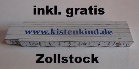 2-teiliges Eurobehälter-Set inkl. Zollstock
