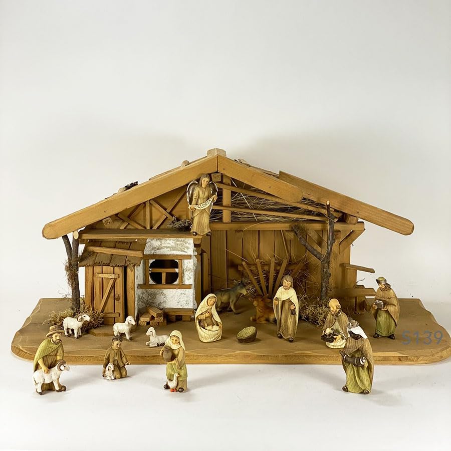 15-teiliges Krippenfiguren-Set