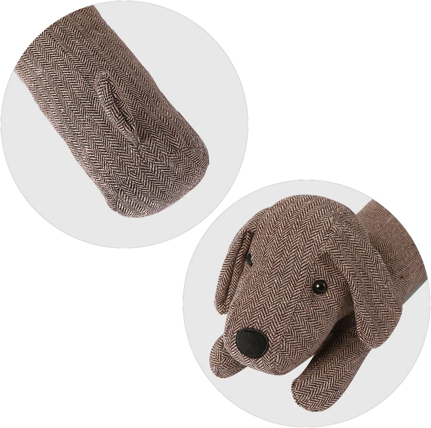 Schalldichter Zugluftstopper, Hund Java