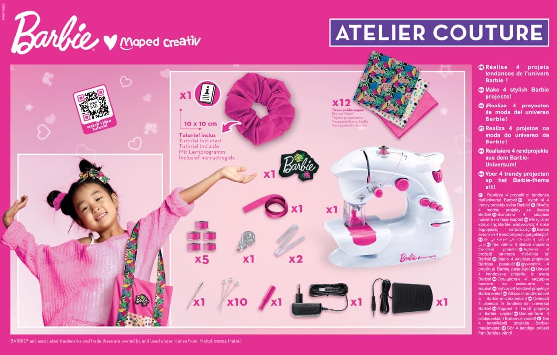 Barbie Nähmaschine, Klassisch