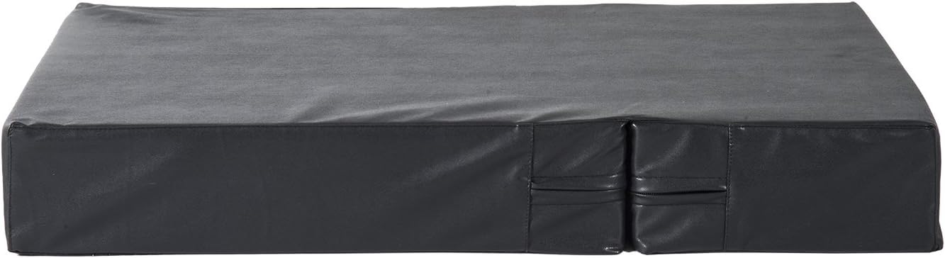 Klappbare Hundetreppe für Haustiere, schwarz L45 x B39 x H20 cm