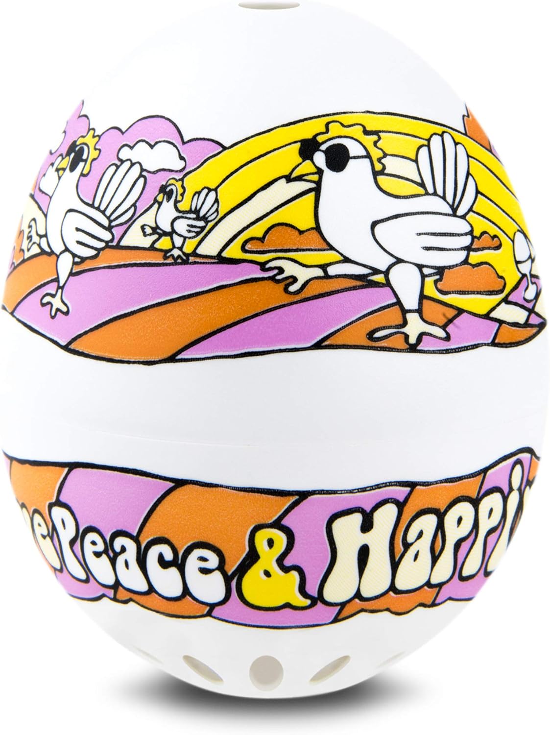 Singende Eieruhr Hippie zum Mitkochen - 3 Härtegrade