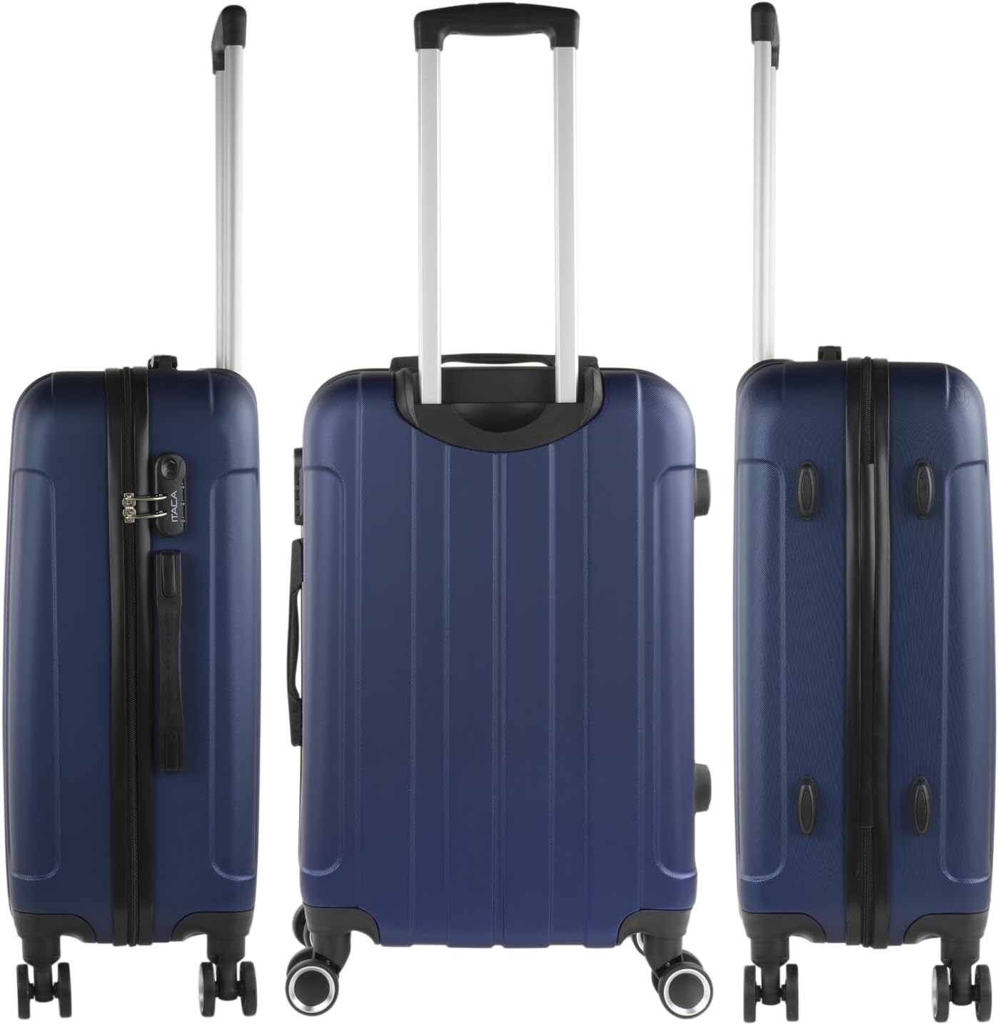 Hartschalenkoffer-Set 771100B, Marine Blau, XS + M