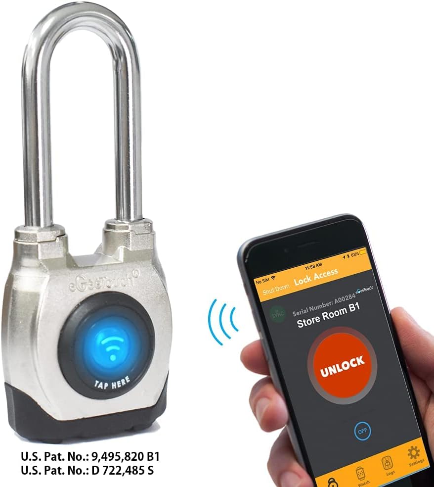 Smartes Vorhängeschloss, 1. 1 Stück