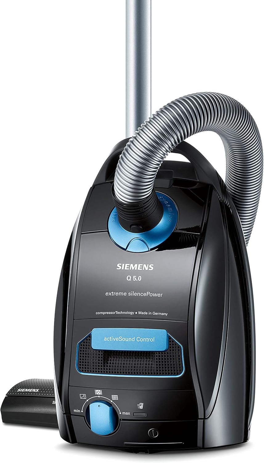 Staubsauger mit Beutel Q5.0 extreme silencePower, Single, Schwarz