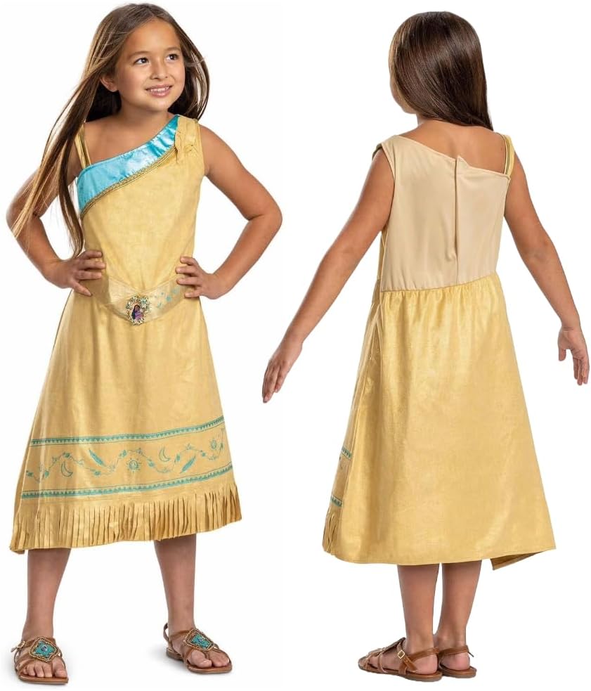 Pocahontas Kostüm für Kinder, 5-6 Jahre