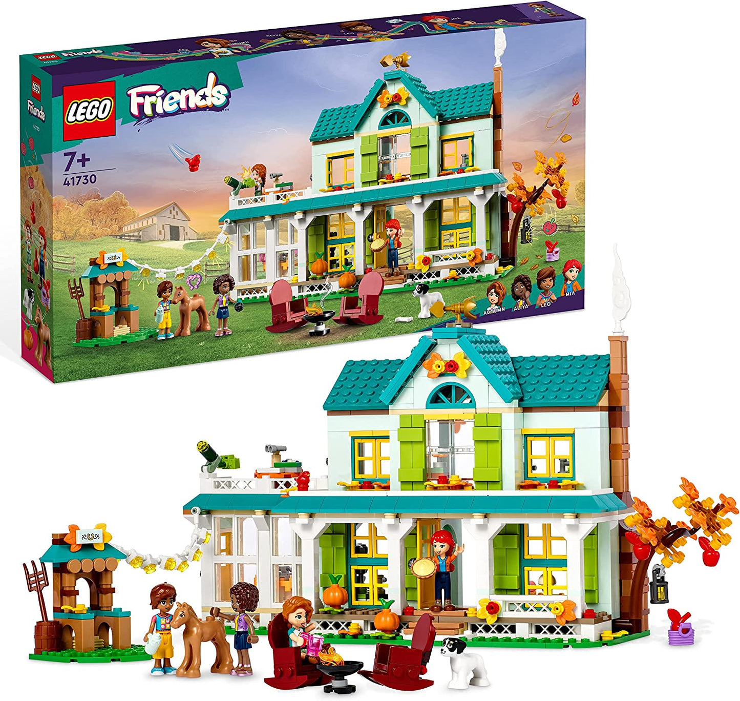 41730 Friends Autumns Haus, Konstruktionsspielzeug, Single