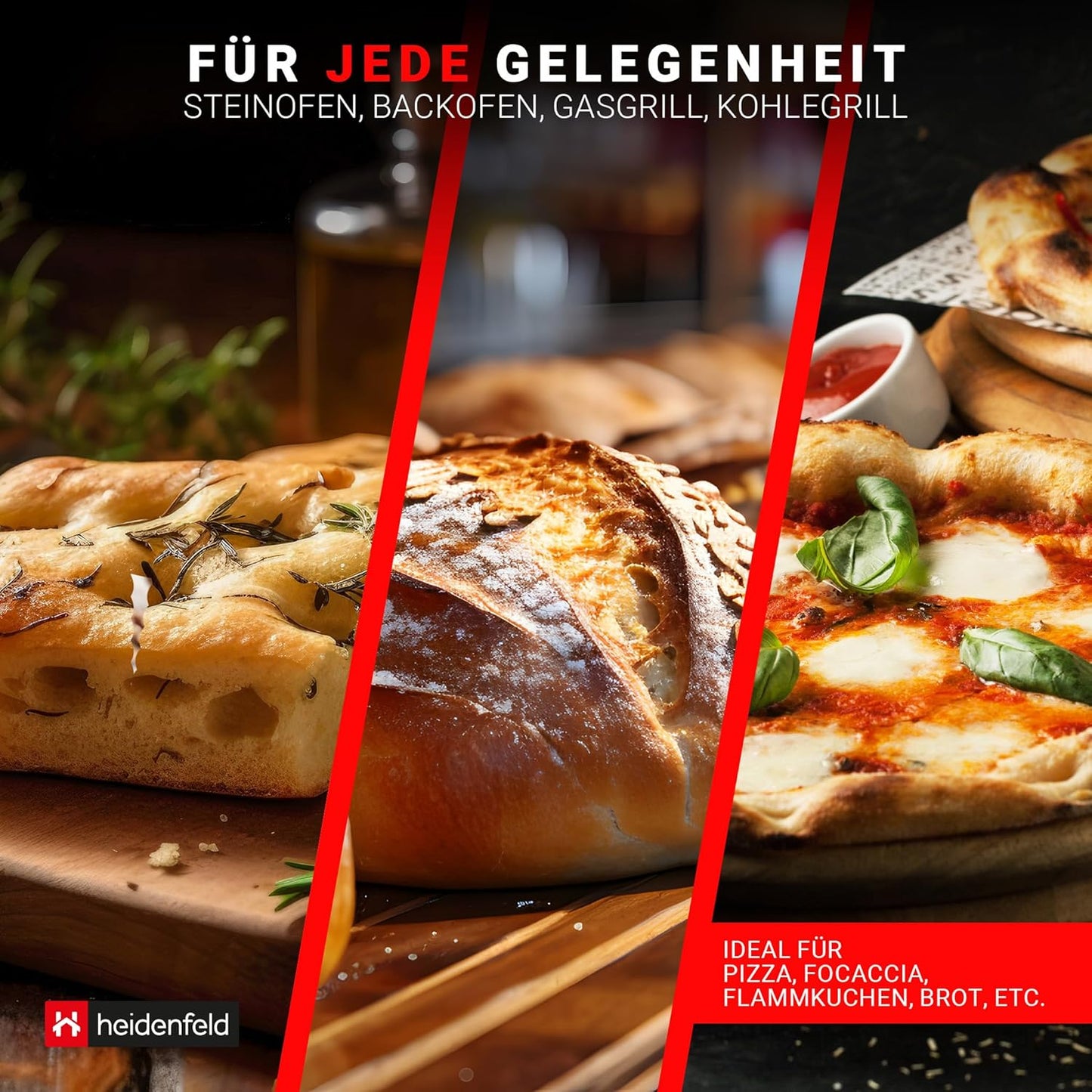 Pizzaschieber Forno, Forno 13 Zoll