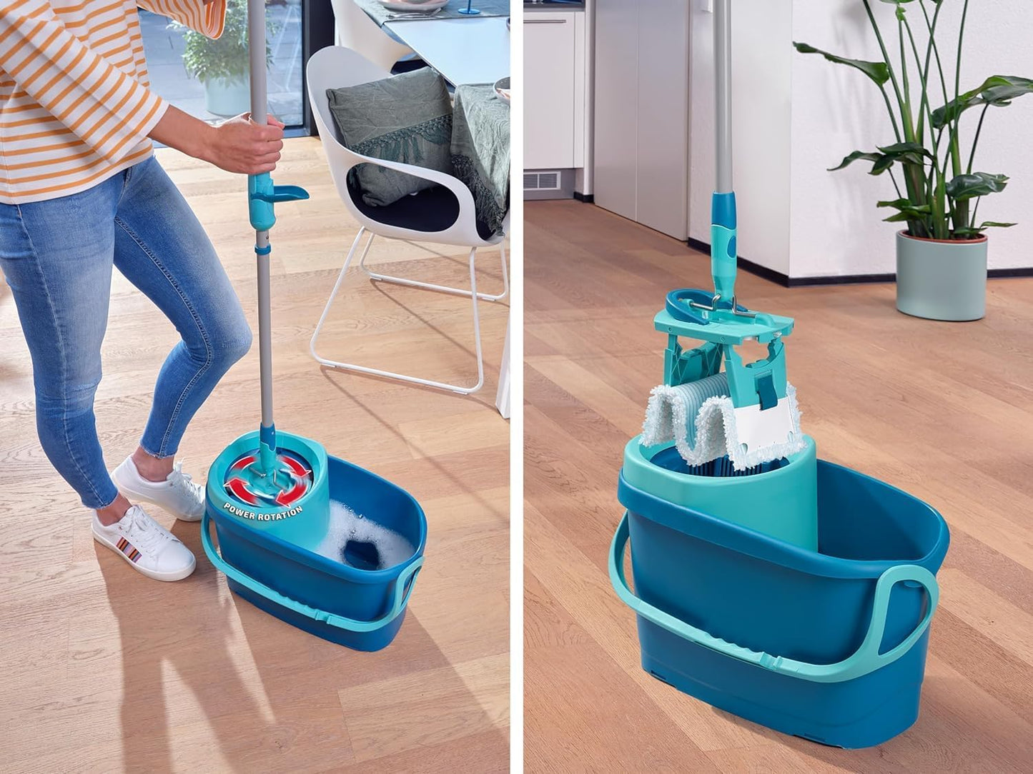 Clean Twist M Ergo +, Eco Verpackung Set Clean Twist Ergo + Trockenreinigung Bezug