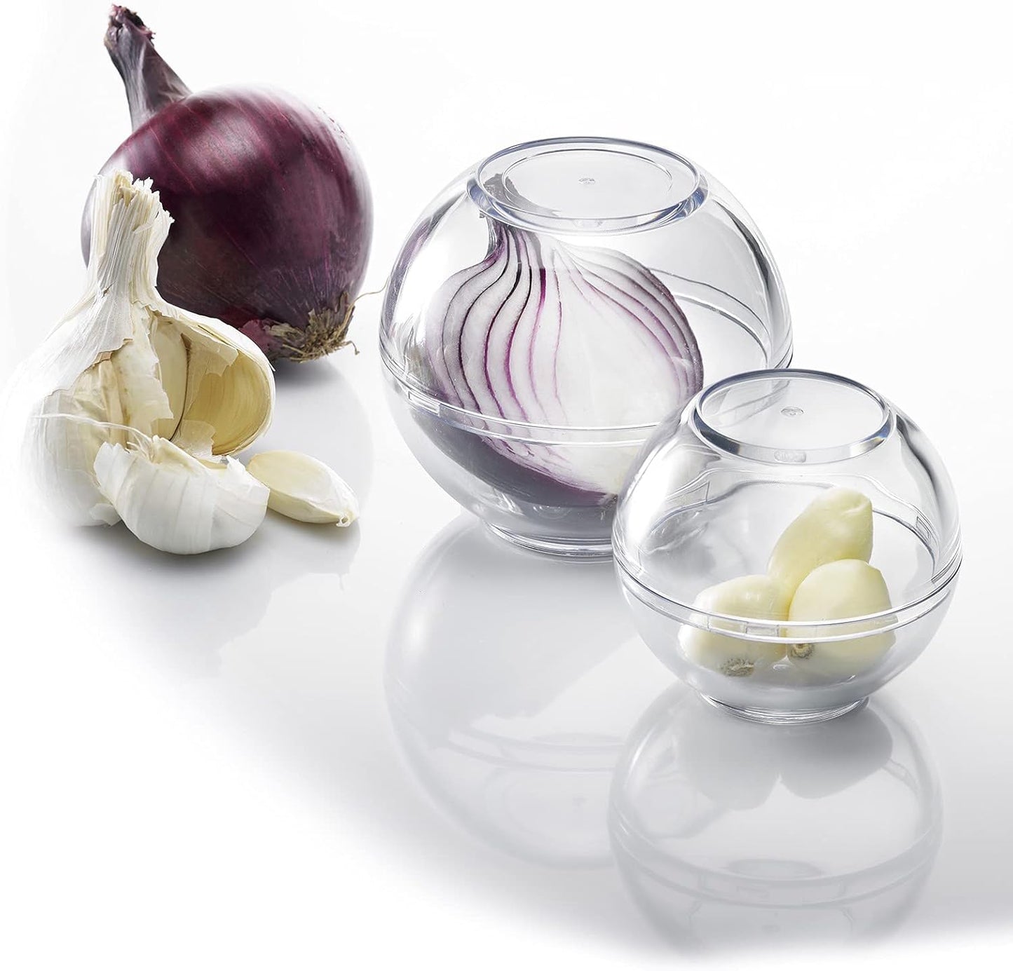 Kräutermühlen-Set, Set Kräutermühle + Frischhaltekugeln