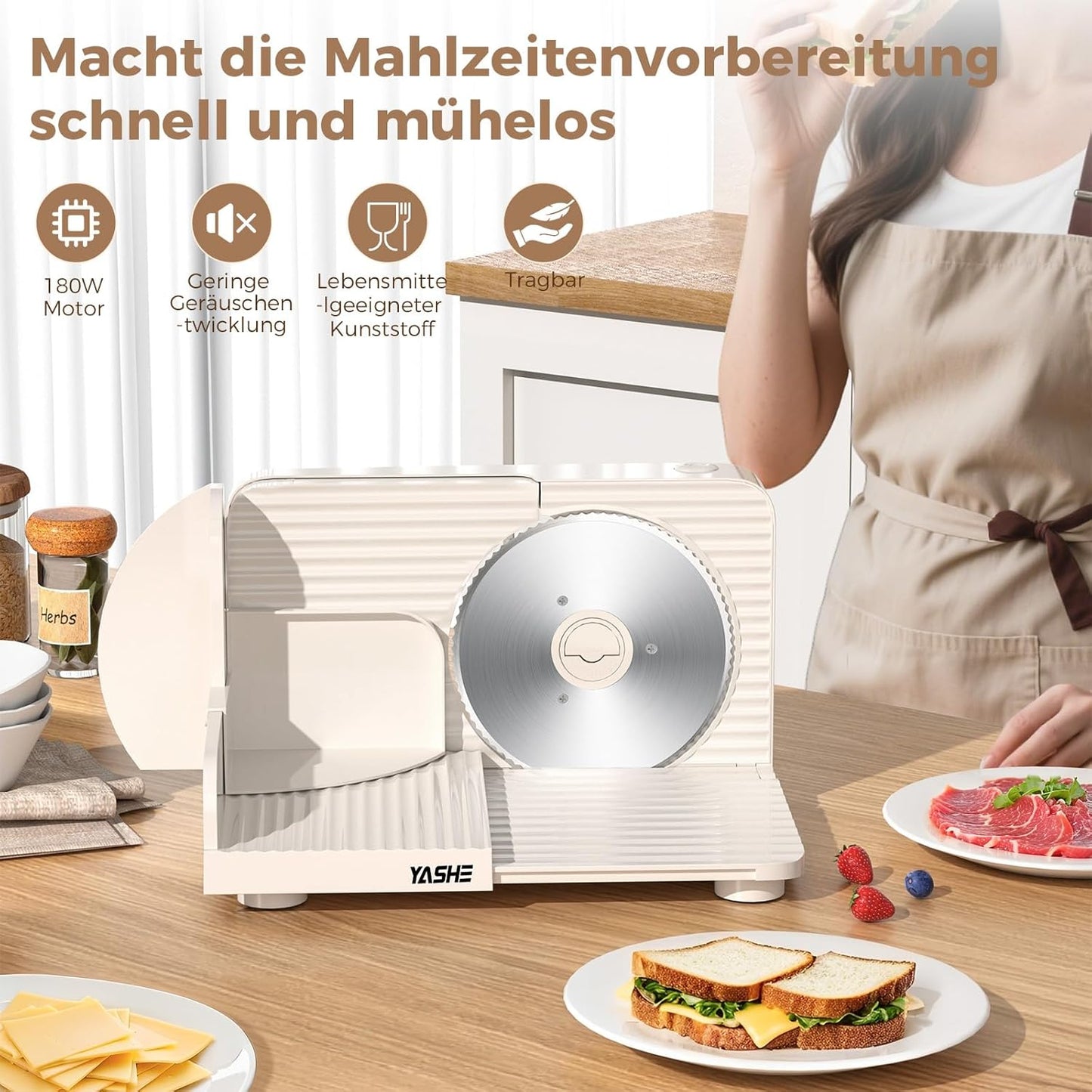 Elektrischer Allesschneider