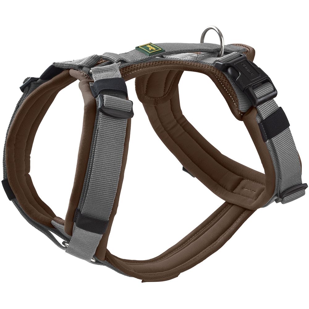 Hundegeschirr Maldon UP, braun/grau M-L