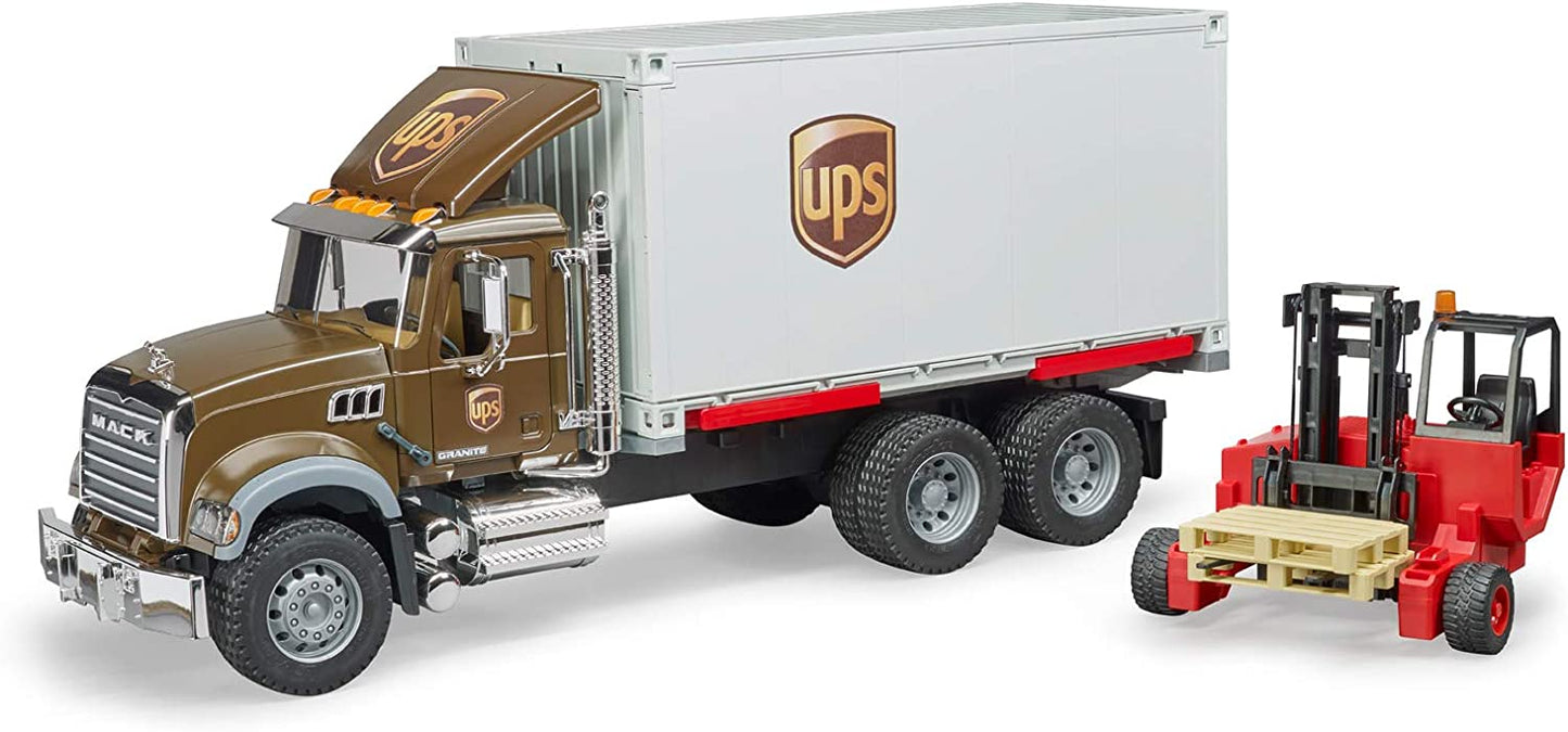 Mack Granite UPS Logistik-LKW, Modellfahrzeug