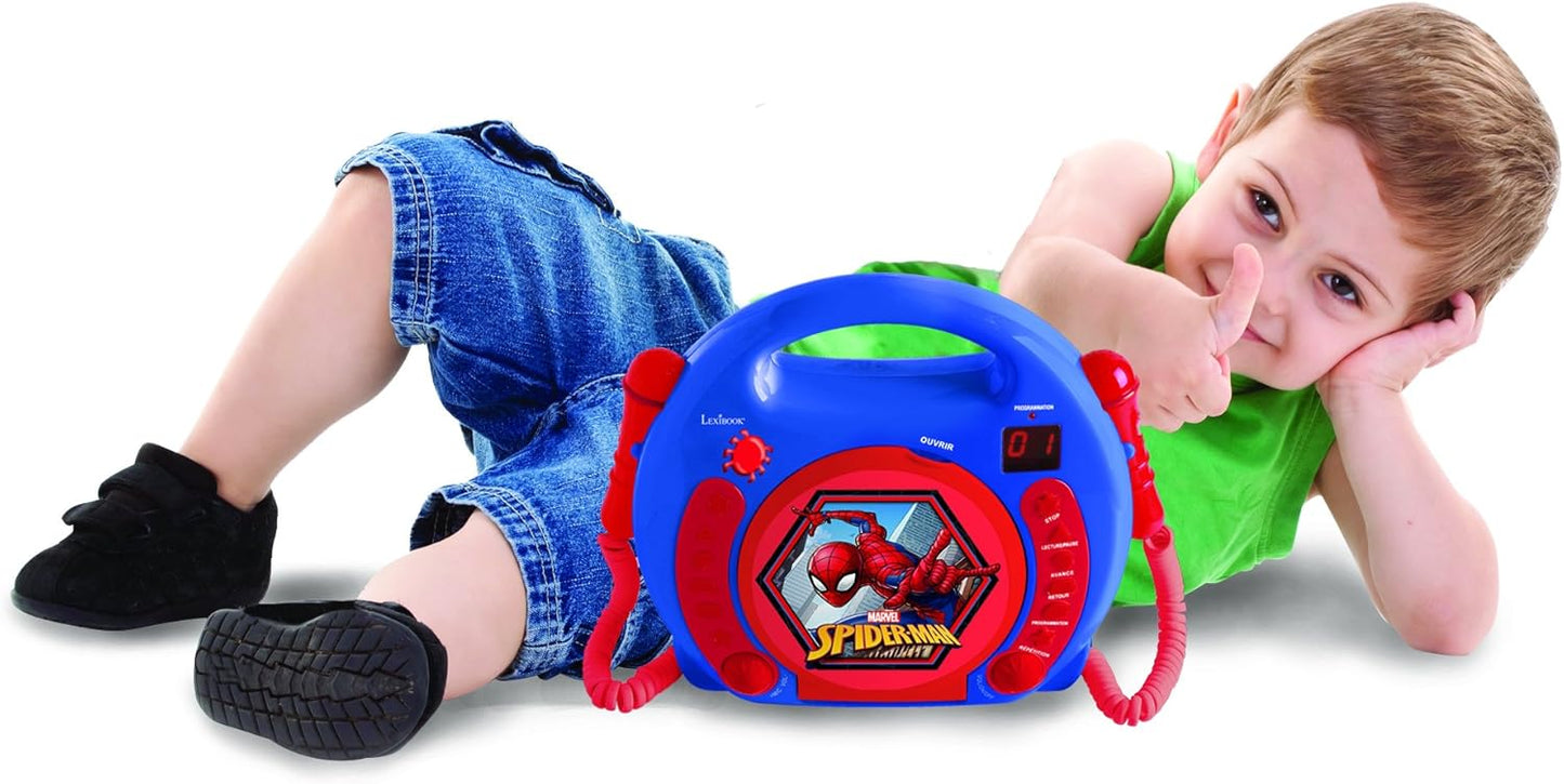 Spider Man CD-Spieler mit Karaoke-Funktion, Spider-Man