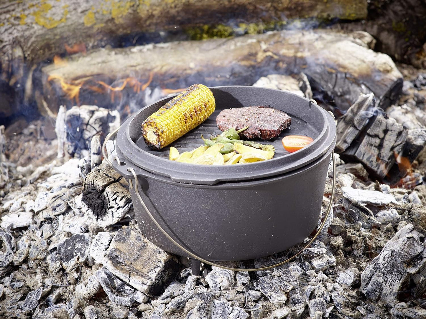 Dutch Oven BBQ Kochtopf, BIG