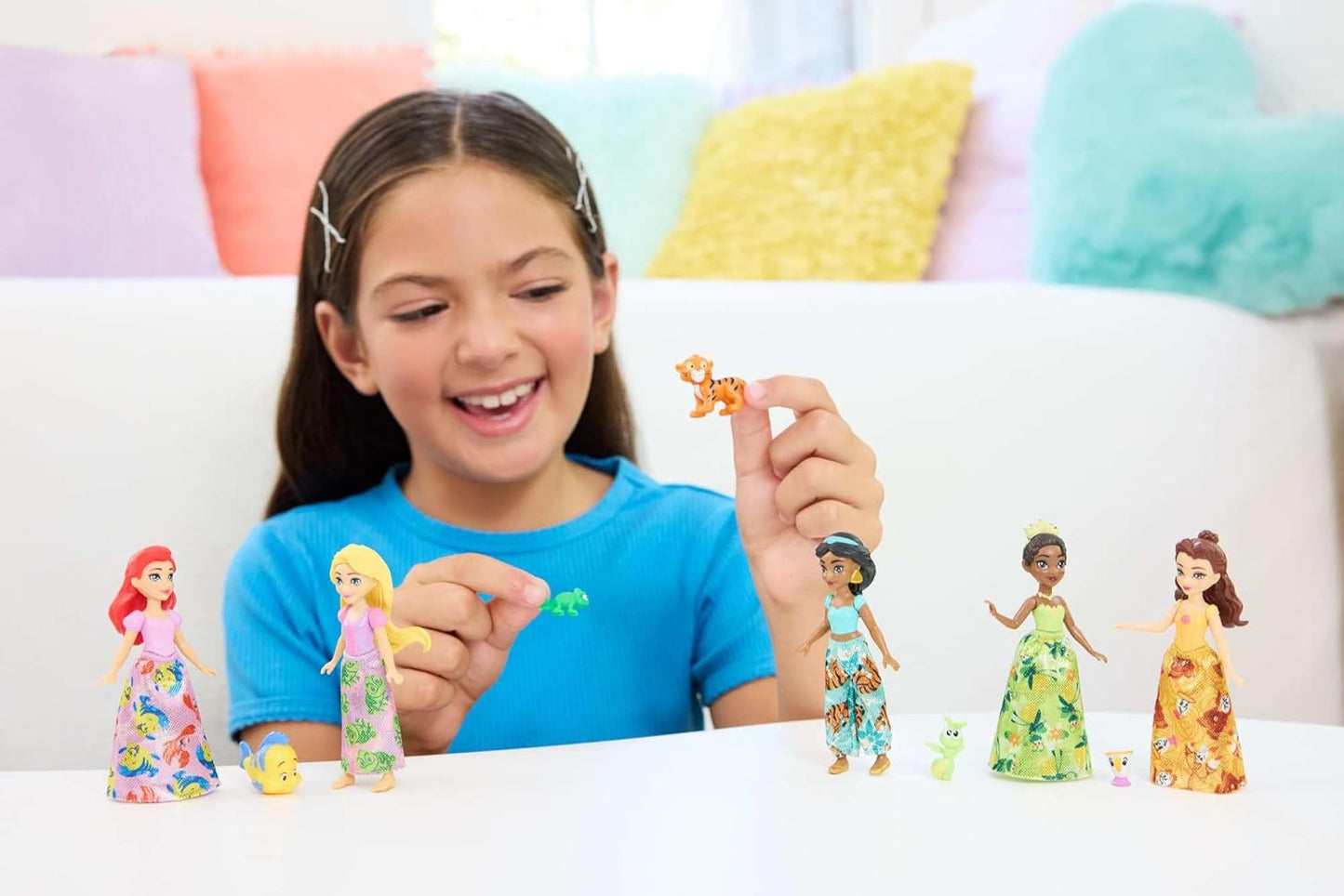 Disney Prinzessinnen- und Freunde-Puppen-Set (10-teilig), 5 Freundefiguren