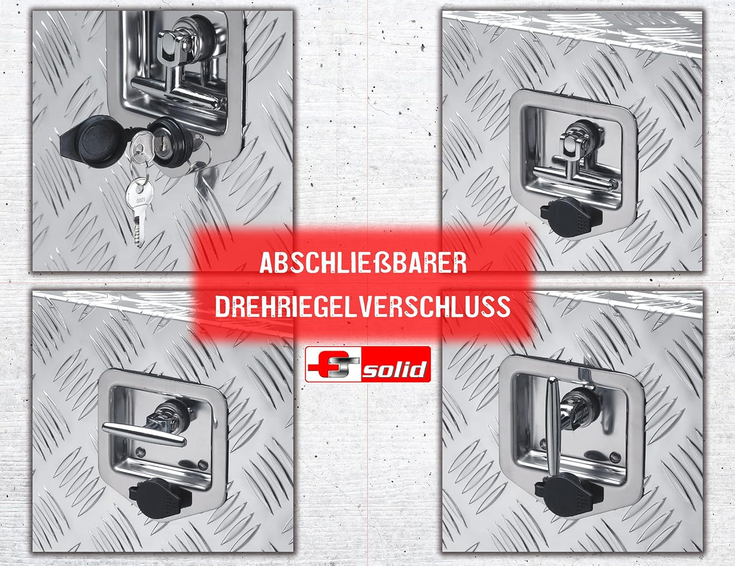 Unterbaubox Werkzeugkiste B1-A, abschliessbar, 30l Volumen, LxHxT=55,0x25,0x28,5cm