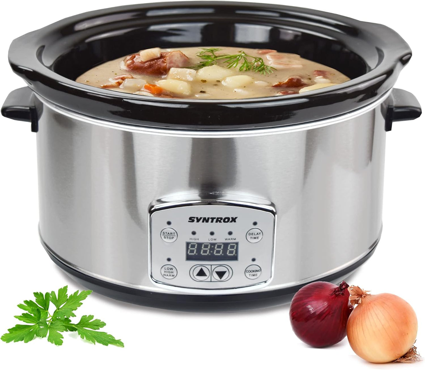 Slow Cooker mit Warmhaltefunktion