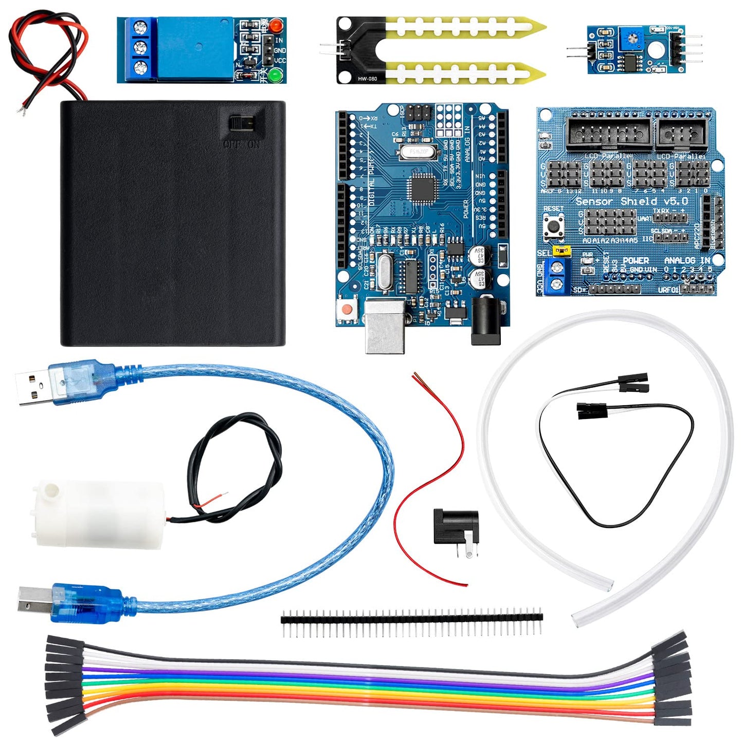 Automatisches Bewässerungsmodul mit Bodenfeuchtesensor, 1